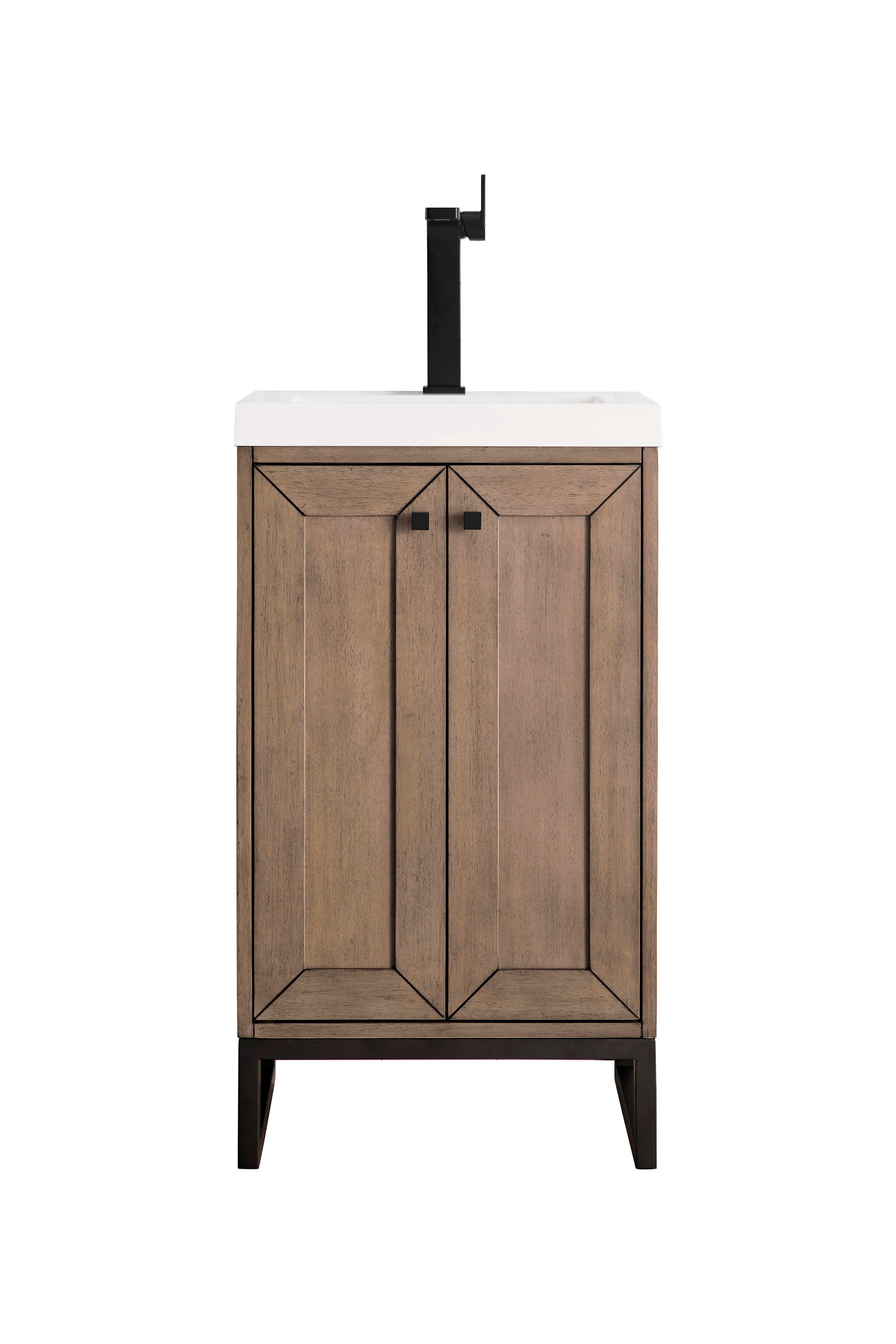 Chianti 20 Bathroom Vanity, Mineral Gray, Radiant Gold