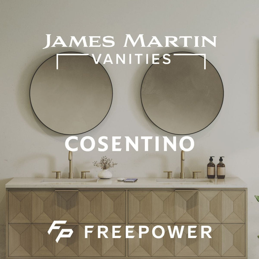 James Martin Vanities Unveils Partnership with Cosentino and FreePower