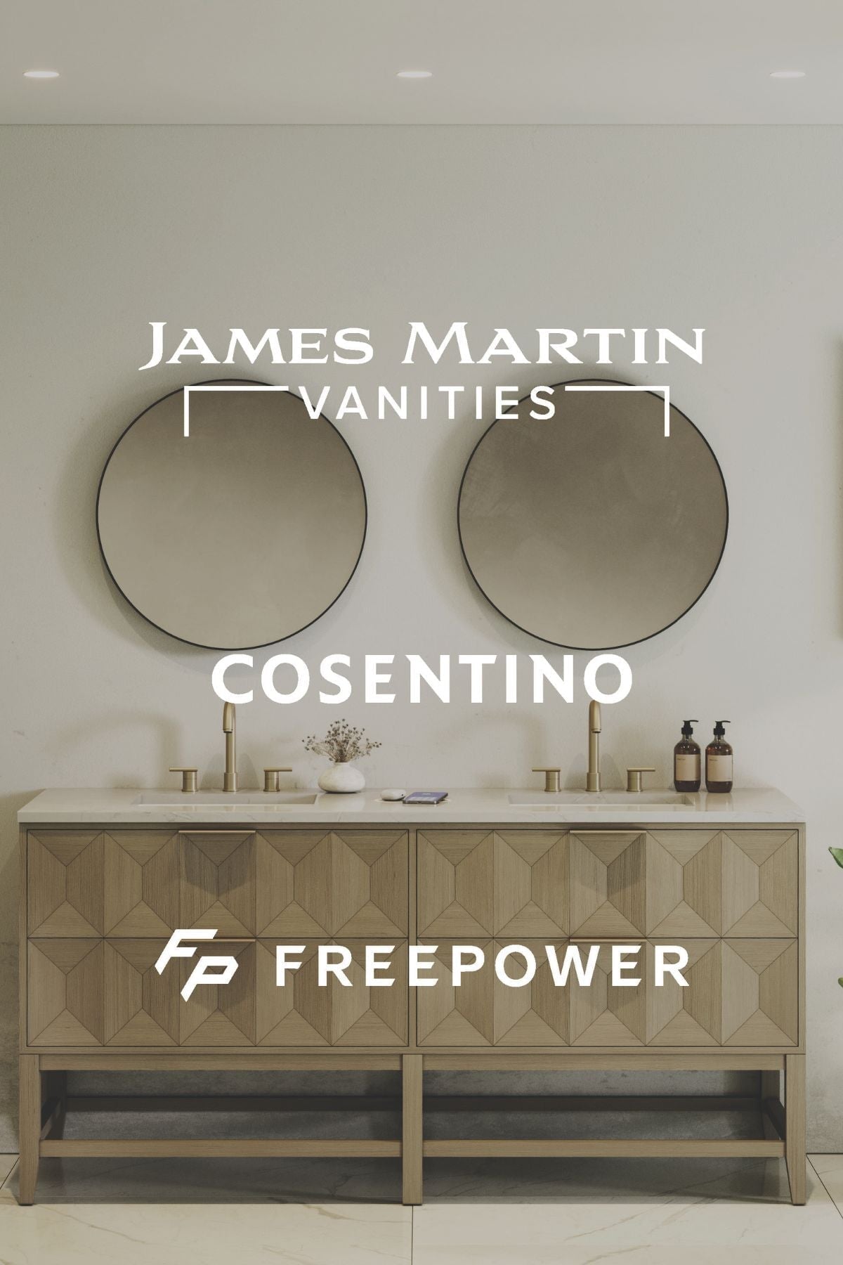 James Martin Vanities Unveils Partnership with Cosentino and FreePower