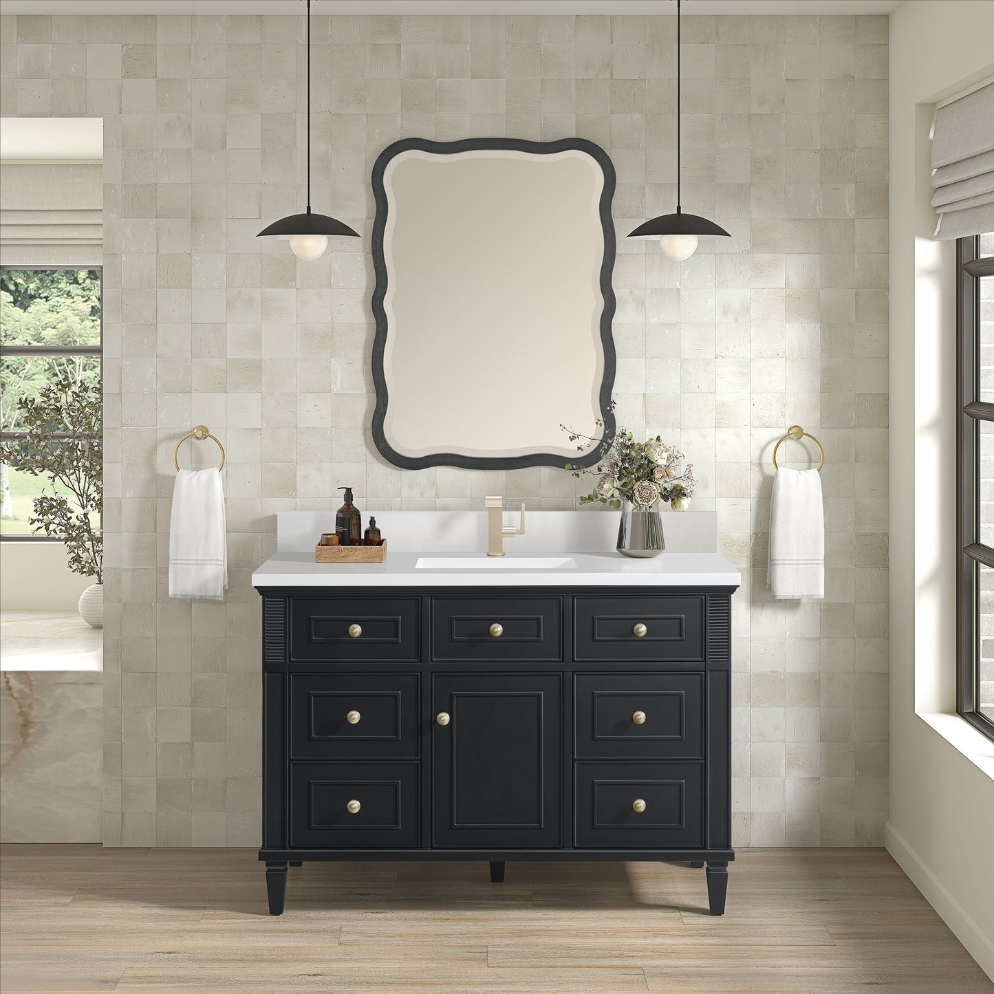 
                  
                    Lorelai 48" Single Vanity in Black Onyx
                  
                