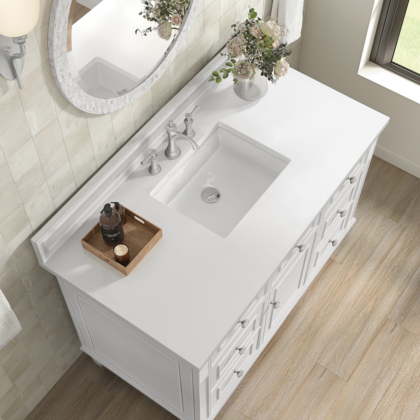 
                  
                    Lorelai 48" Single Vanity in Bright White
                  
                