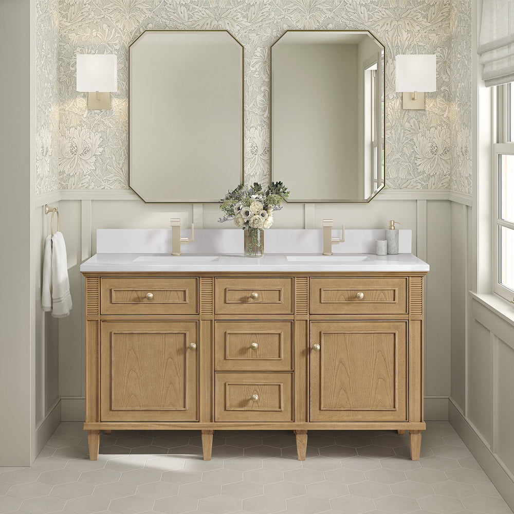 
                  
                    Lorelai 60" Double Vanity in Light Natural Oak
                  
                