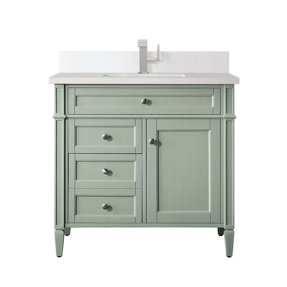 
                  
                    Brittany 36" Single Vanity Cabinet in Sage Green
                  
                
