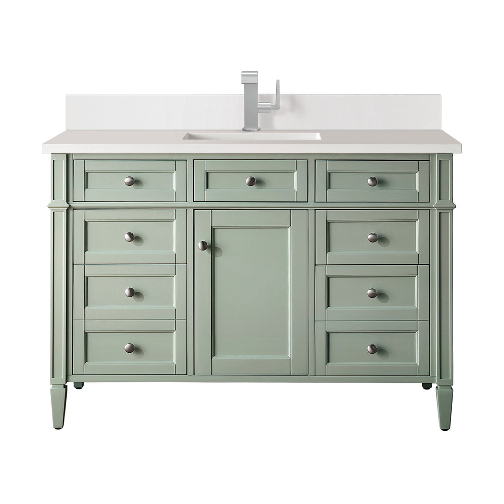 
                  
                    Brittany 48" Single Vanity Cabinet in Sage Green
                  
                