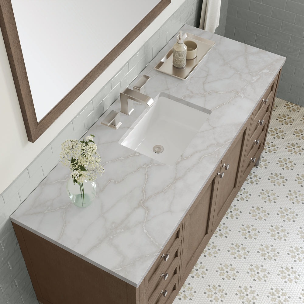 
                  
                    Chicago 60" Single Bathroom Vanity in Whitewashed Walnut
                  
                
