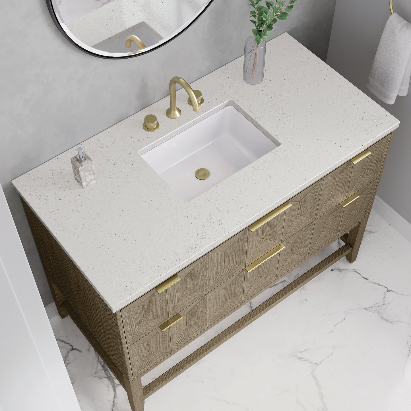 
                  
                    Emmeline 48" Vanity in Pebble Oak
                  
                