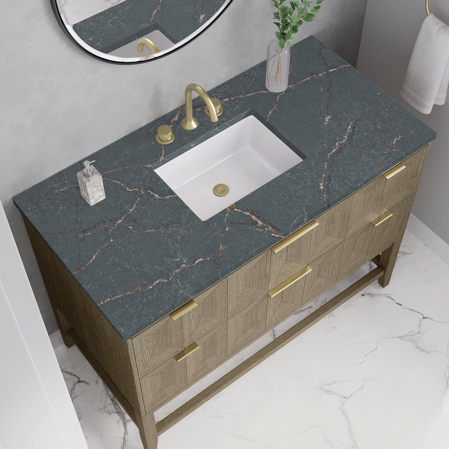 
                  
                    Emmeline 48" Vanity in Pebble Oak
                  
                