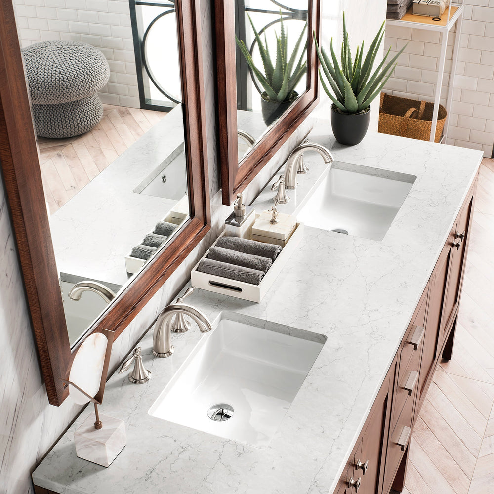 
                  
                    Addison 72" Double Vanity Cabinet in Mid-Century Acacia Double Bathroom Vanity James Martin Vanities Eternal Jasmine Pearl Silestone 
                  
                