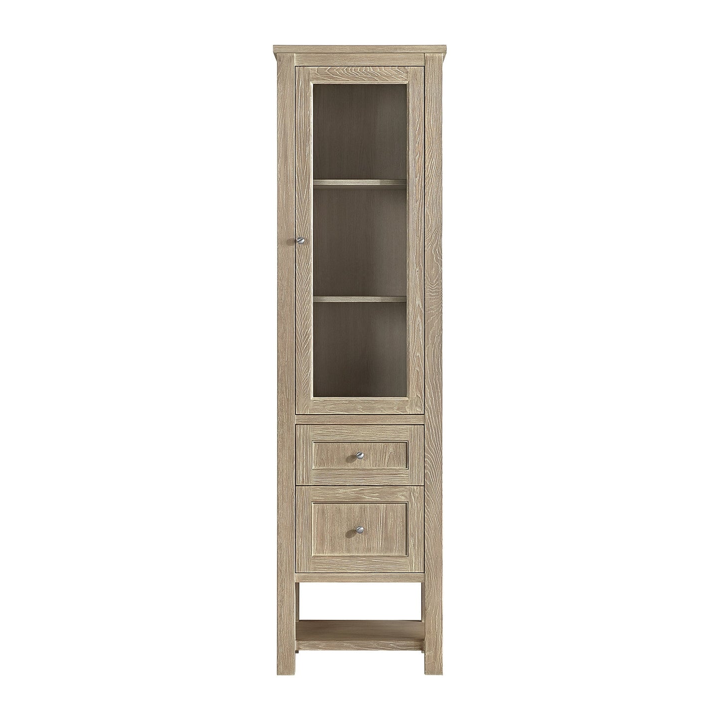 
                  
                    Breckenridge 22" Linen Cabinet in Whitewashed Oak Linen Cabinet James Martin Vanities 
                  
                