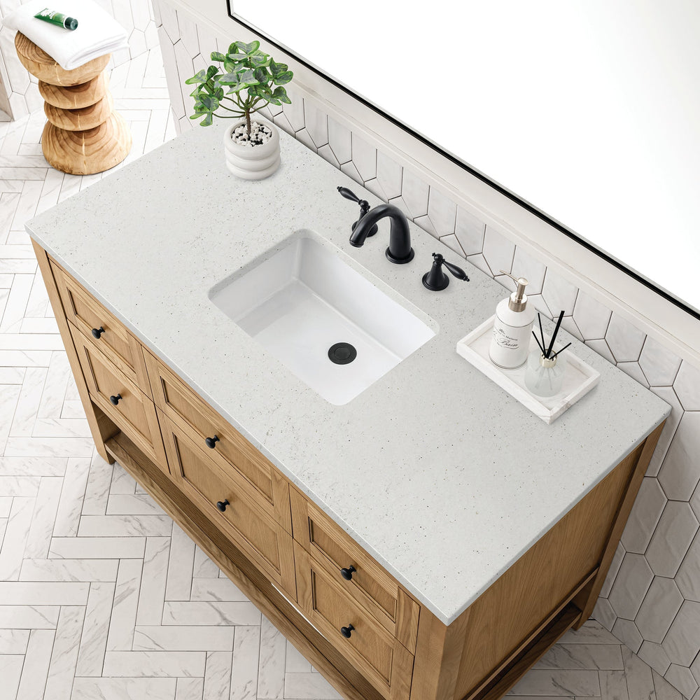 
                  
                    Breckenridge 48" Single Vanity in Light Natural Oak Single Bathroom Vanity James Martin Vanities Lime Delight Silestone 
                  
                