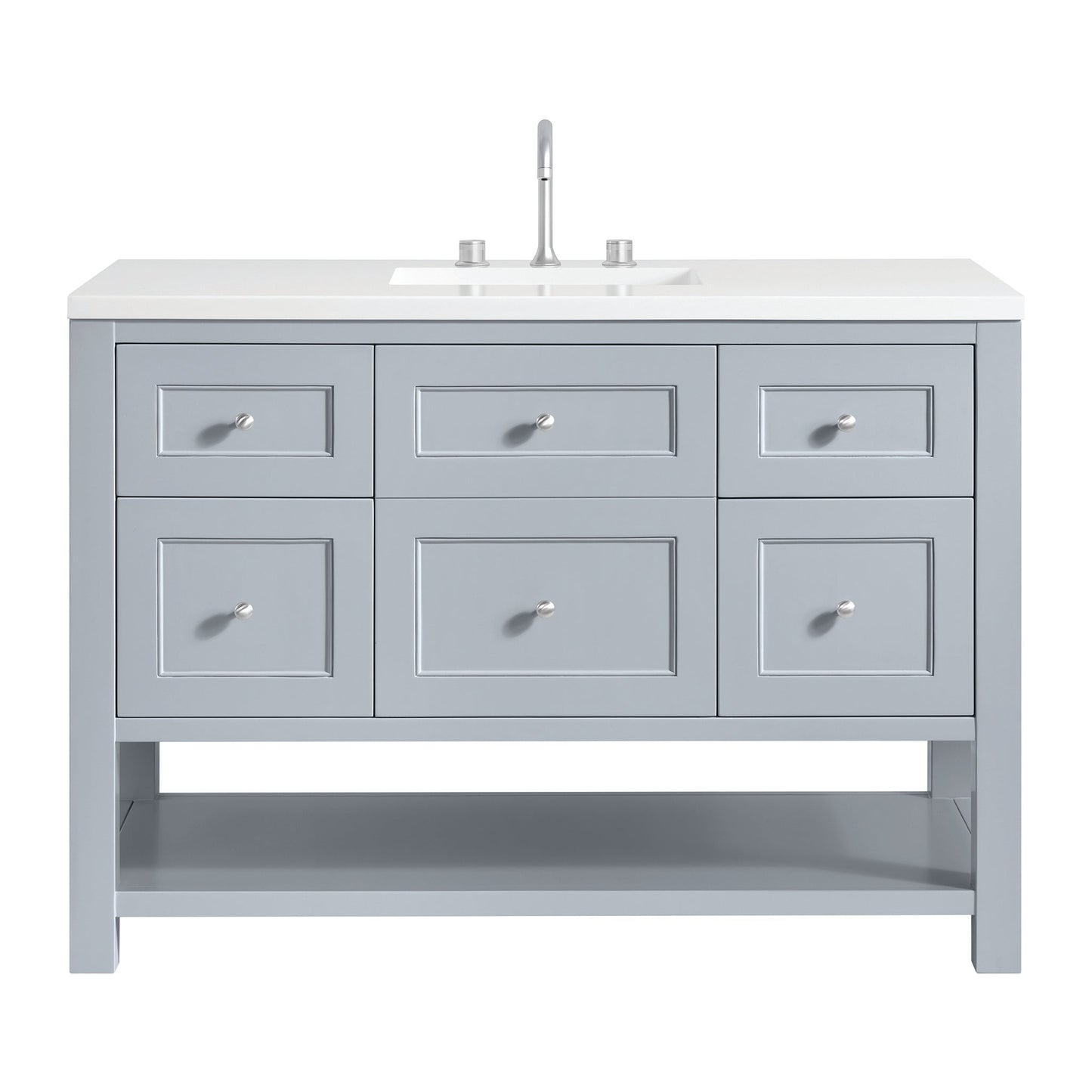 
                  
                    Breckenridge 48" Single Vanity in Serenity Blue Single Bathroom Vanity James Martin Vanities 
                  
                