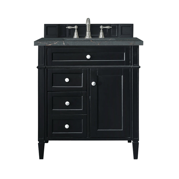 Brittany 30” Single Vanity in Black Onyx – James Martin Vanities