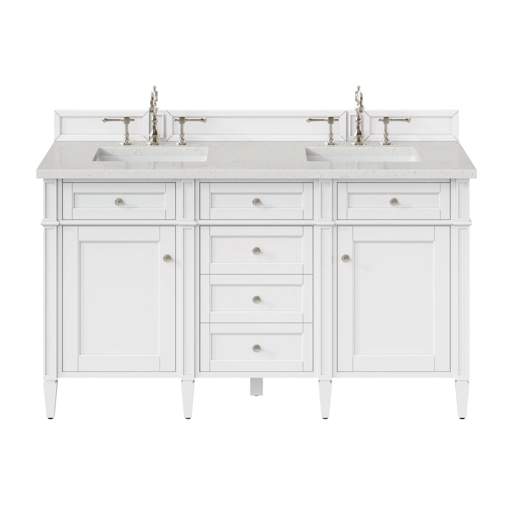 
                  
                    Brittany 48" Single Bathroom Vanity in Bright White Single Bathroom Vanity James Martin Vanities Lime Delight Silestone 
                  
                