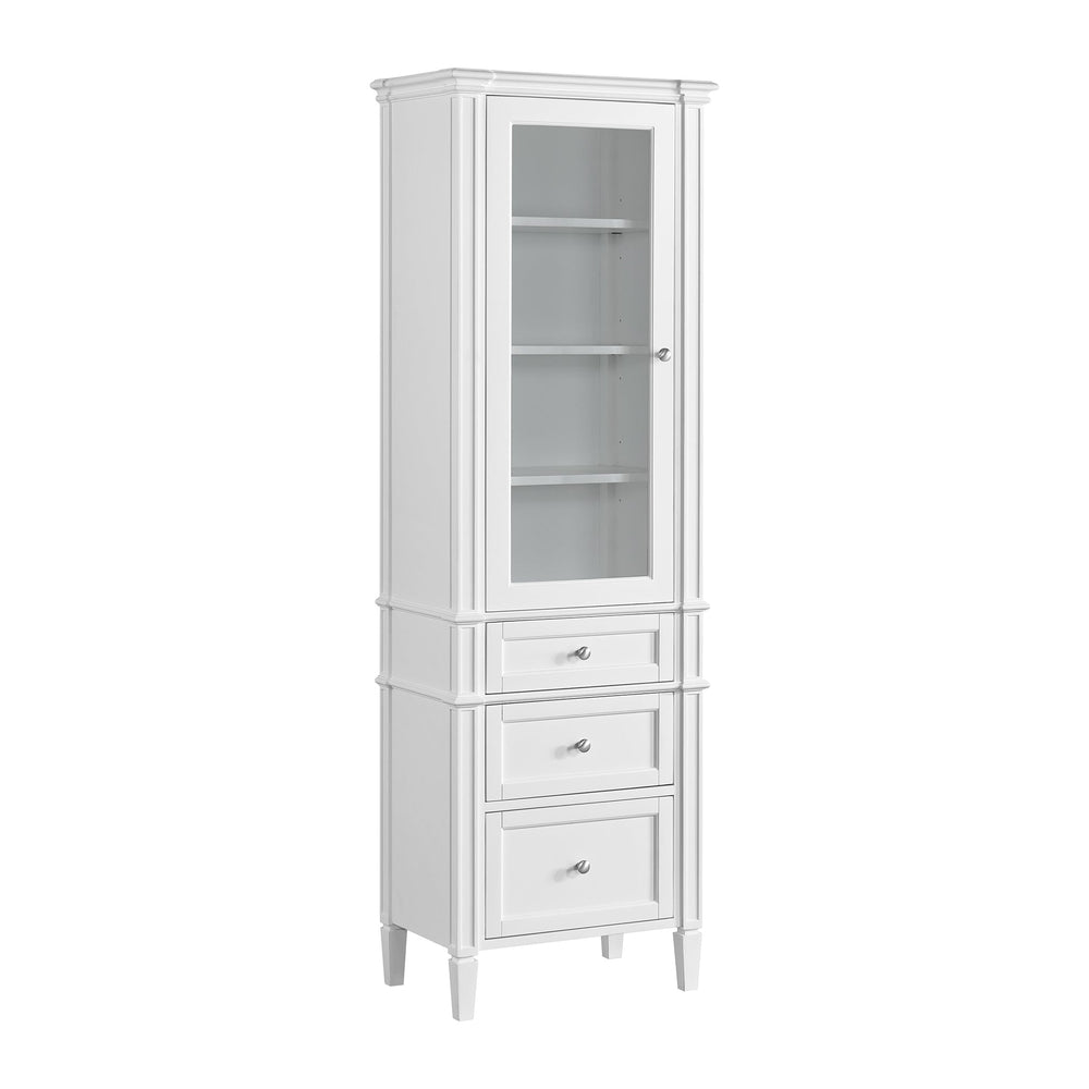 
                  
                    Brittany Linen Cabinet in Bright White Linen Cabinet James Martin Vanities 
                  
                