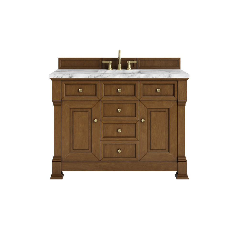 
                  
                    Brookfield 48" Single Vanity in Honey Oak Single Bathroom Vanity James Martin Vanities 
                  
                