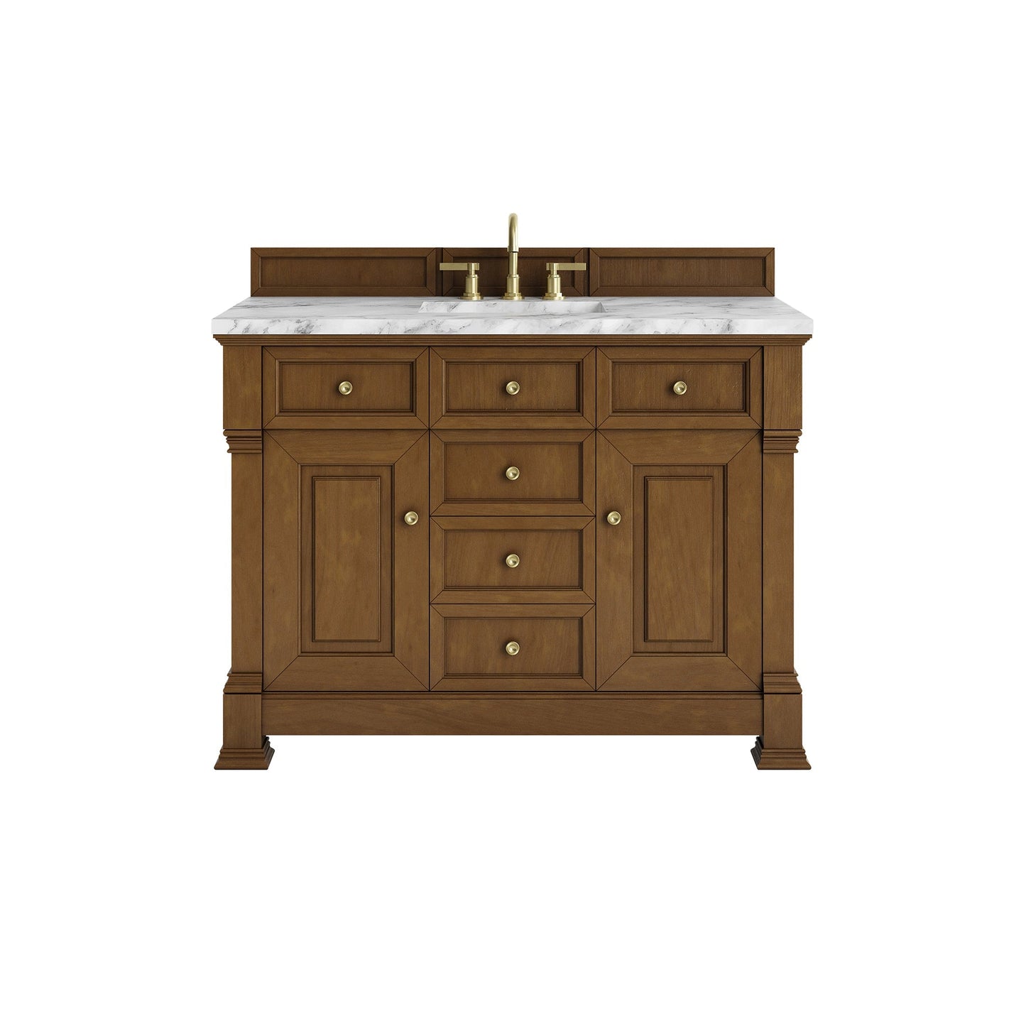 
                  
                    Brookfield 48" Single Vanity in Honey Oak Single Bathroom Vanity James Martin Vanities 
                  
                