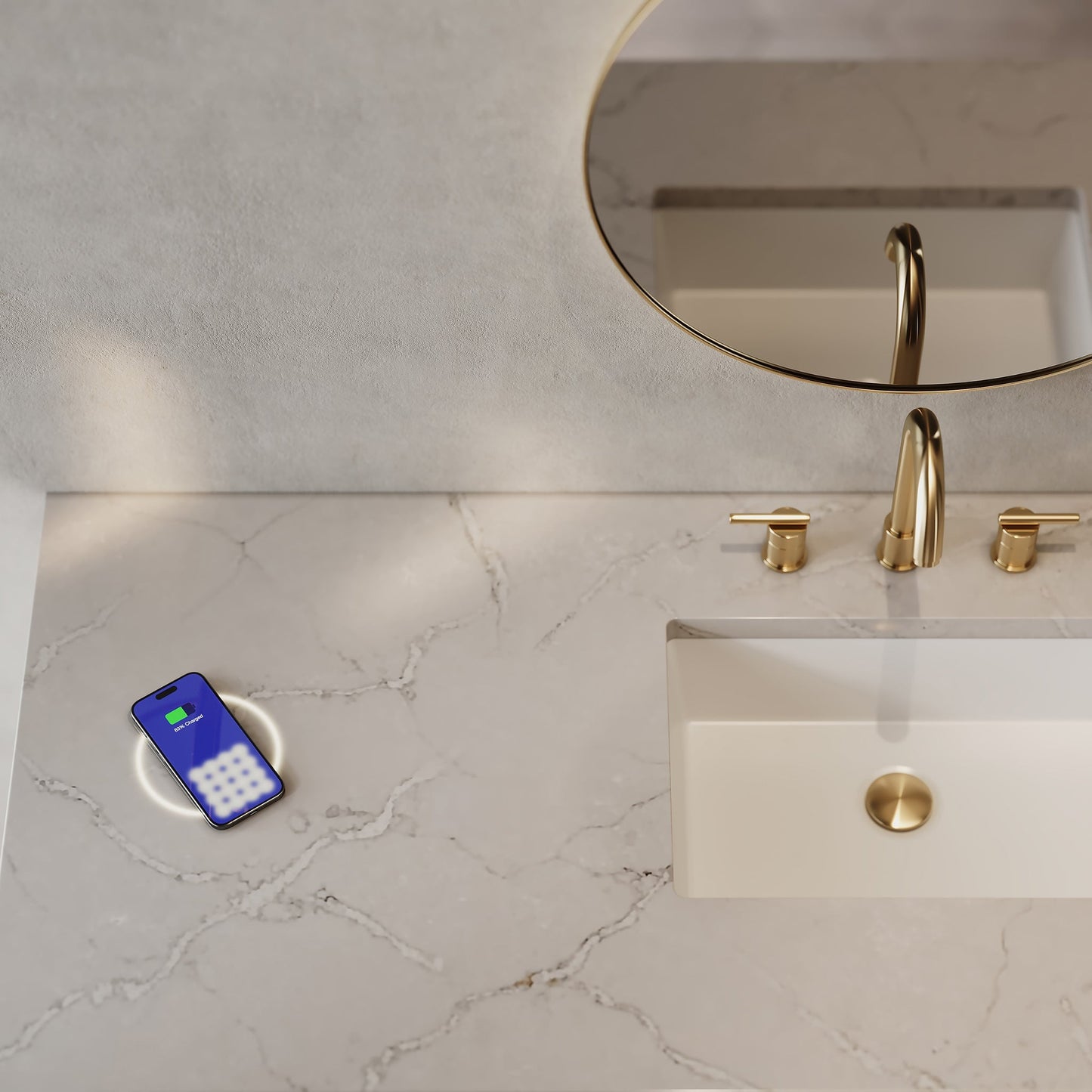 
                  
                    Chicago 60" Single Bathroom Vanity in Glossy White Single Bathroom Vanity James Martin Vanities FreePower-Enabled Victorian Silver Silestone 
                  
                