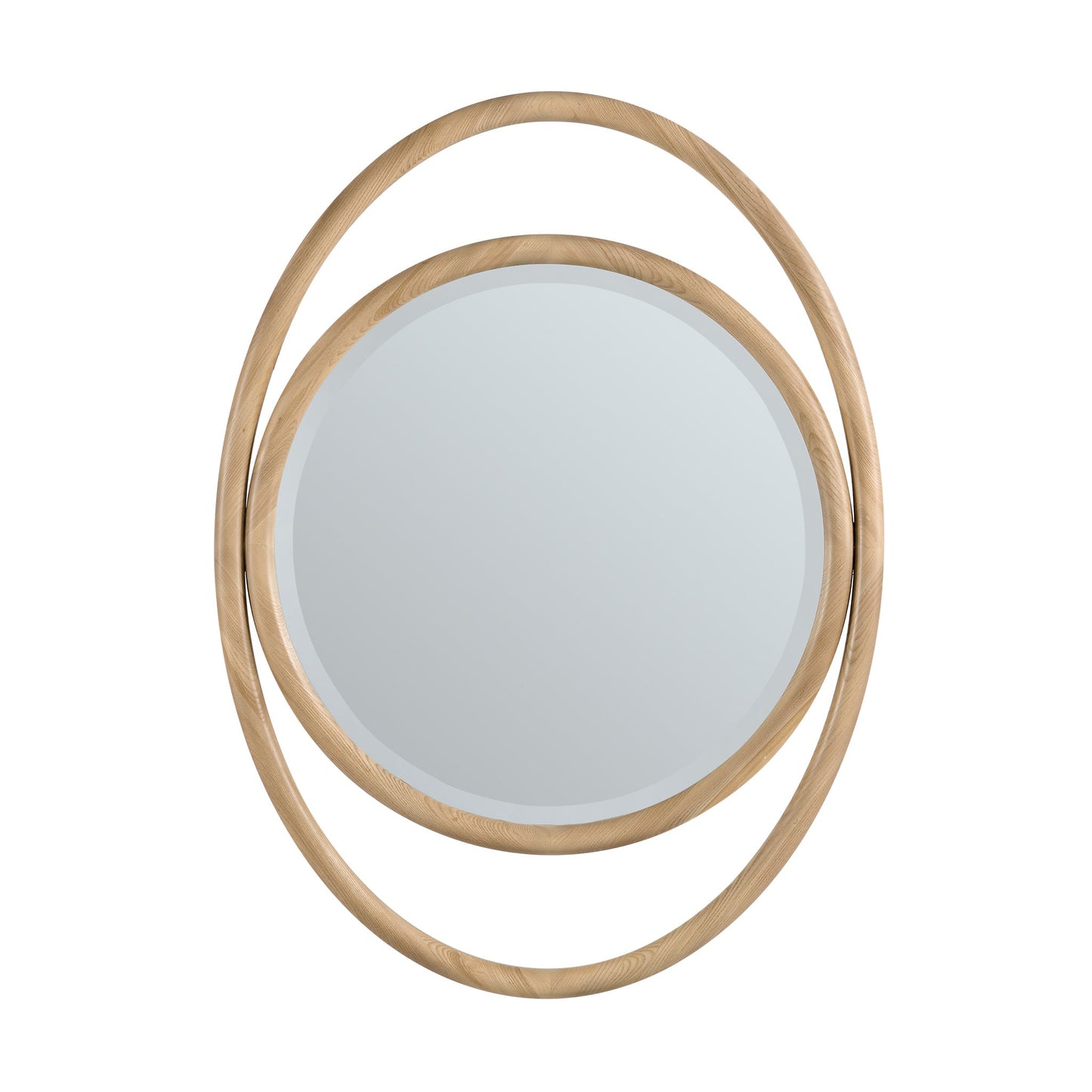 Esca Oval Mirror in Natural James Martin Vanities 