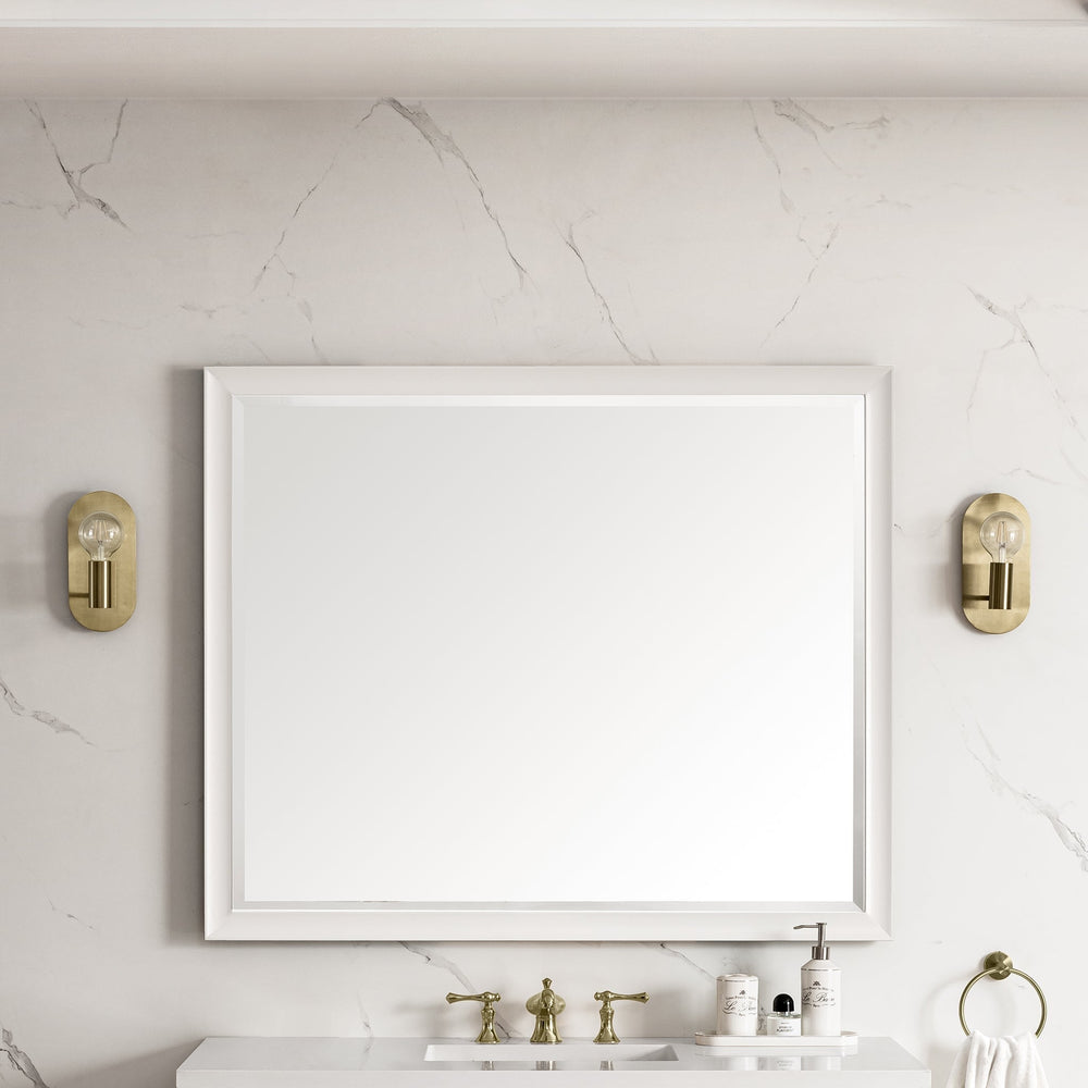 
                  
                    Glenbrooke 48" Mirror Mirror James Martin Vanities Bright White 
                  
                