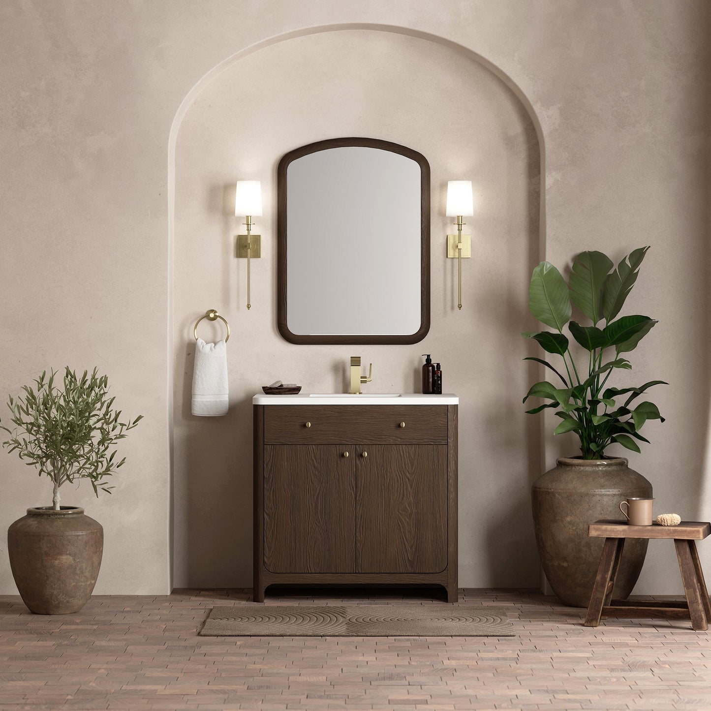 
                  
                    Gracyn 36" Single Vanity in Sable Single Bathroom Vanity James Martin Vanities Select Your Top 
                  
                