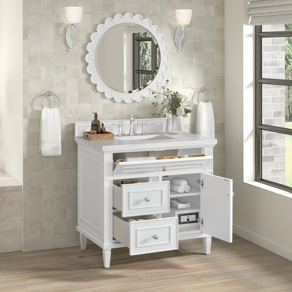 
                  
                    Lorelai 36" Single Vanity in Bright White James Martin Vanities 
                  
                