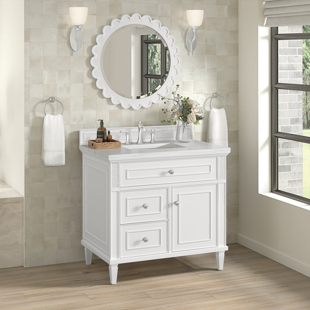 
                  
                    Lorelai 36" Single Vanity in Bright White James Martin Vanities 
                  
                