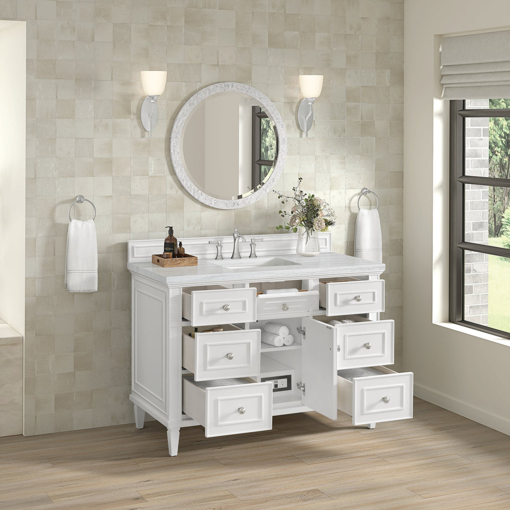 
                  
                    Lorelai 48" Single Vanity in Bright White James Martin Vanities 
                  
                