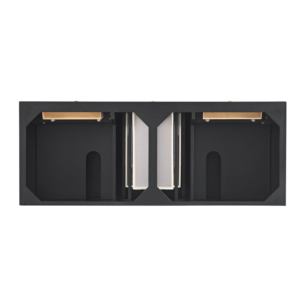 
                  
                    Lorelai 60" Double Vanity in Black Onyx James Martin Vanities 
                  
                