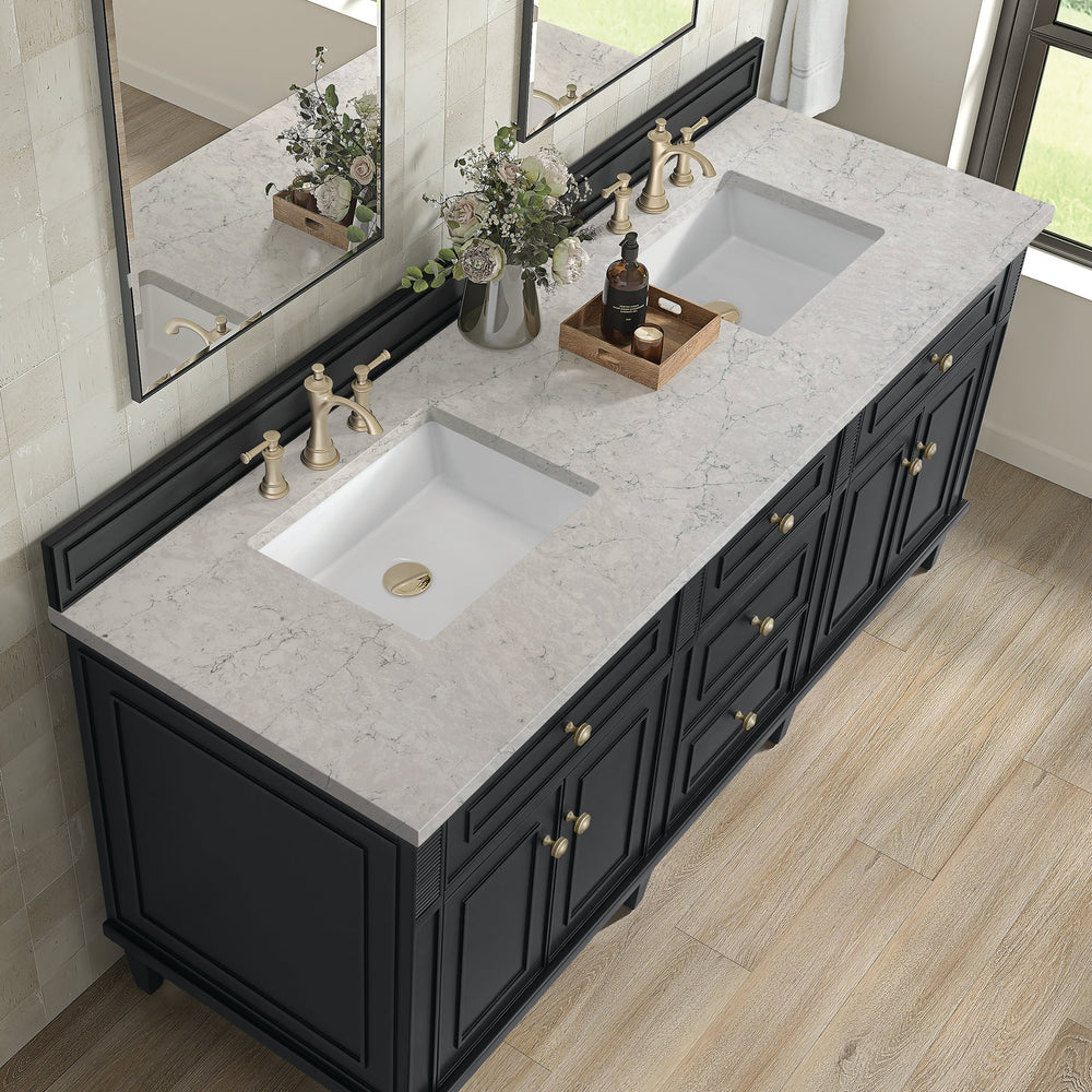 
                  
                    Lorelai 60" Double Vanity in Black Onyx James Martin Vanities 
                  
                