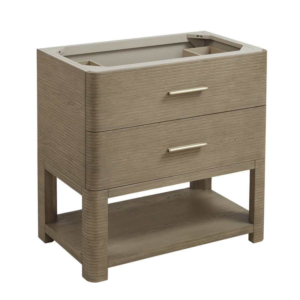 
                  
                    Lucian 36" Single Vanity in Pebble Oak Single Bathroom Vanity James Martin Vanities 
                  
                