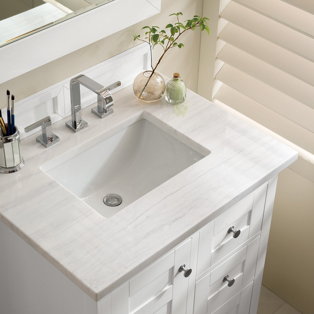 
                  
                    Palisades 30" Single Bathroom Vanity Single Bathroom Vanity James Martin Vanities Arctic Fall Solid Surface 
                  
                