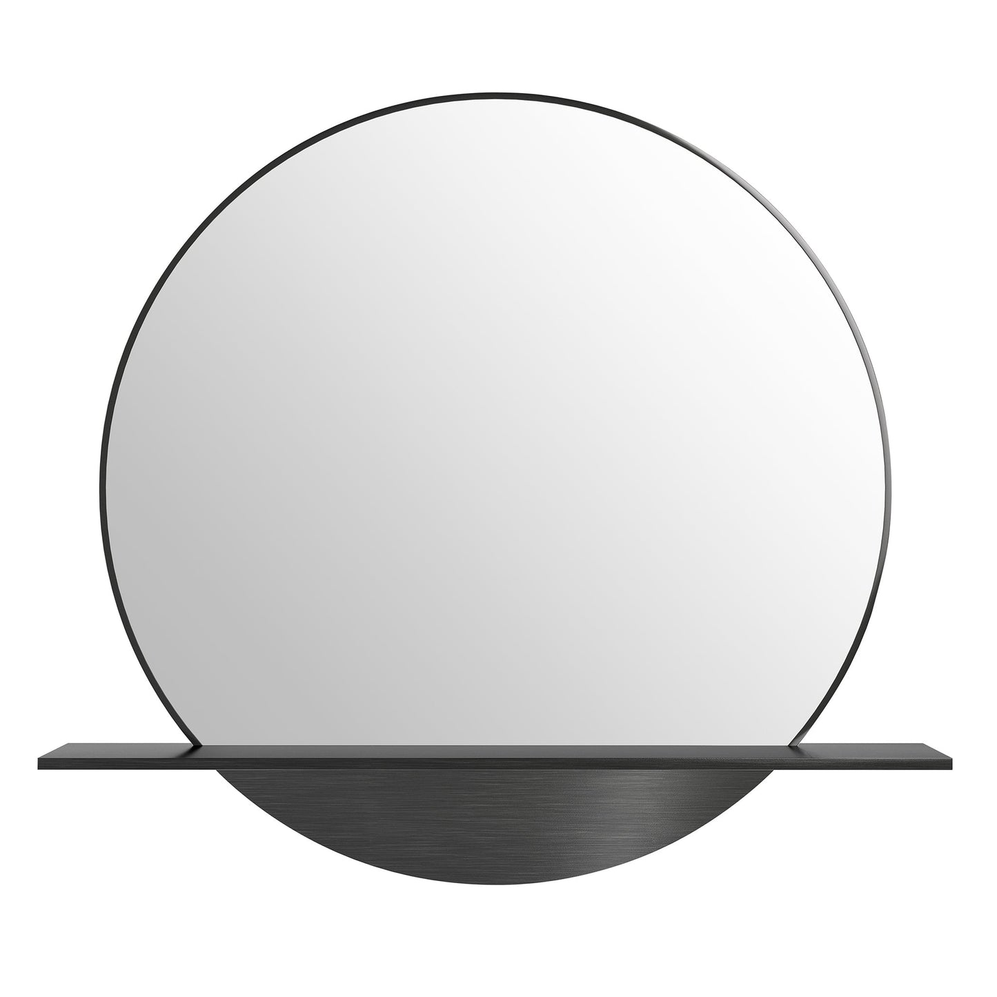 Platform 24" Mirror, Modern Iron Mirror James Martin Vanities 