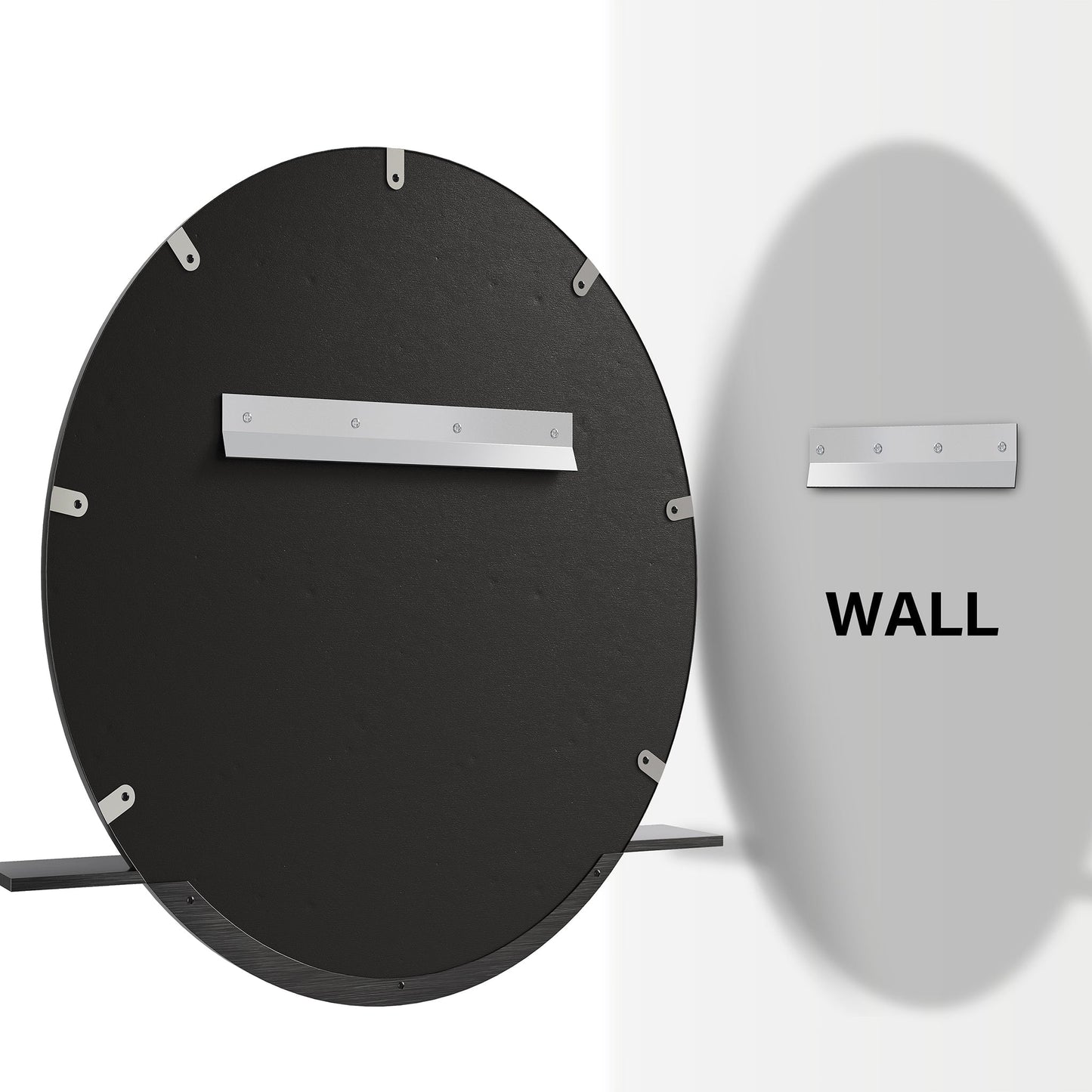 
                  
                    Platform 24" Mirror, Modern Iron Mirror James Martin Vanities 
                  
                