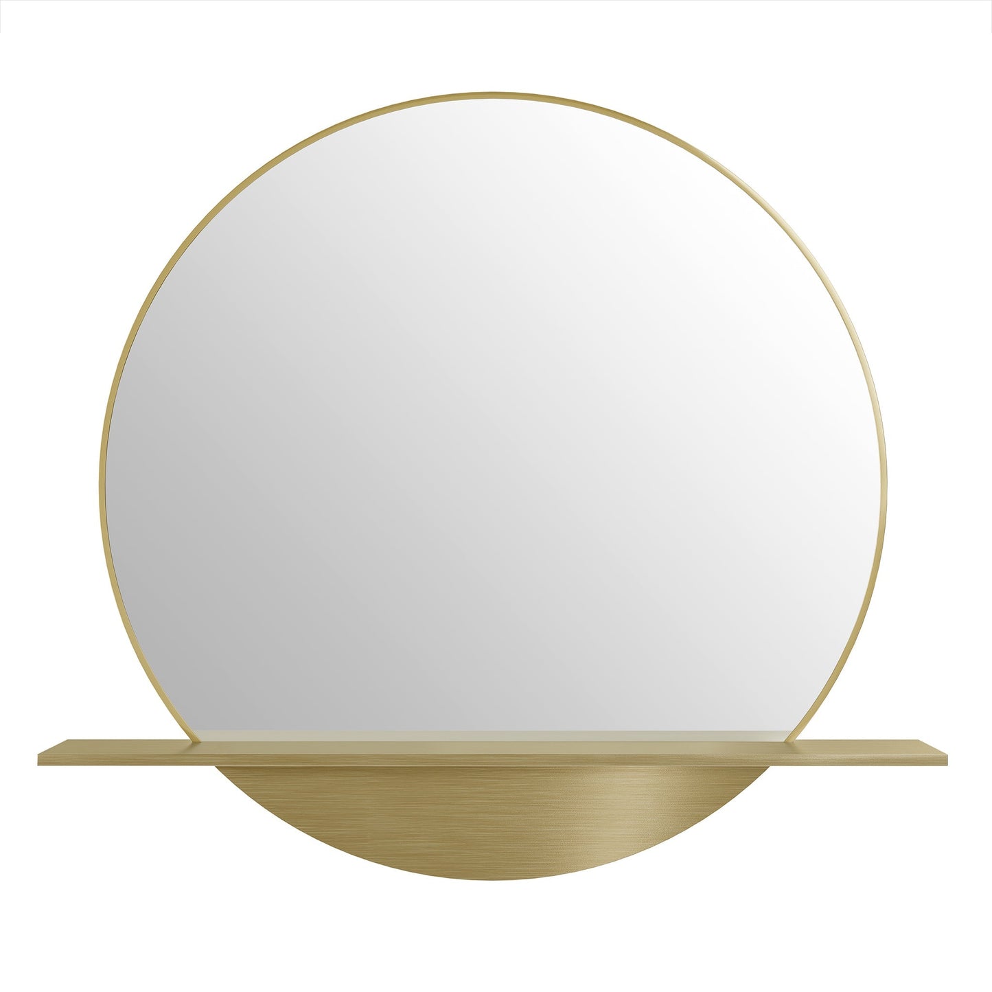 Platform 24" Mirror, Radiant Gold Mirror James Martin Vanities 
