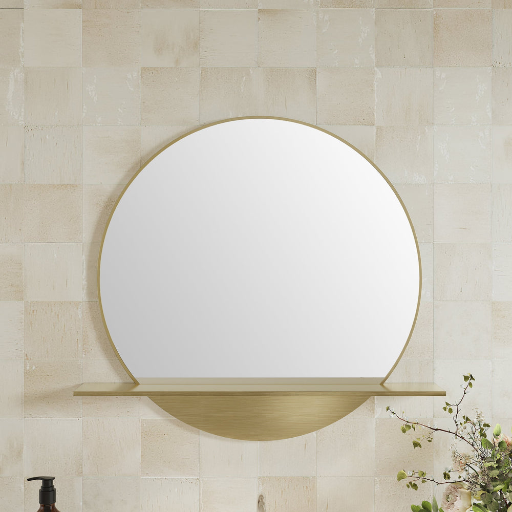 
                  
                    Platform 24" Mirror, Radiant Gold Mirror James Martin Vanities 
                  
                