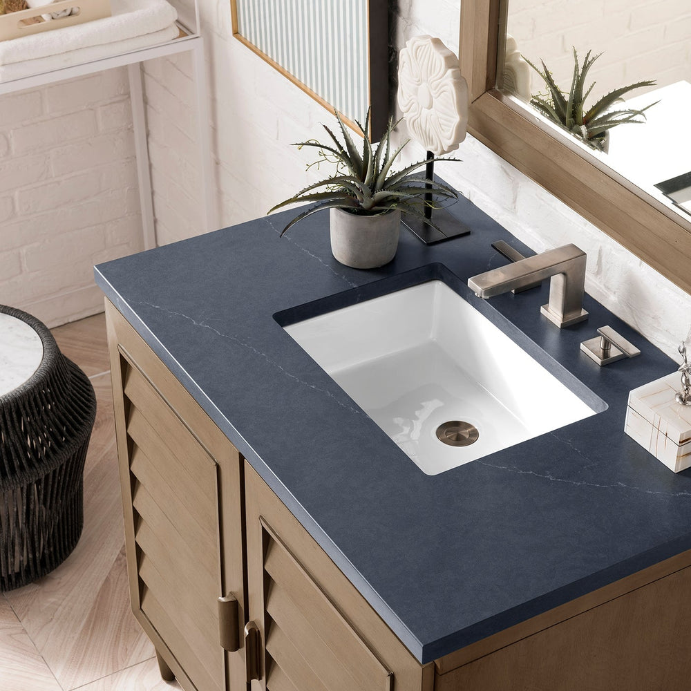 
                  
                    Portland 36" Single Bathroom Vanity Single Bathroom Vanity James Martin Vanities Charcoal Soapstone Silestone 
                  
                