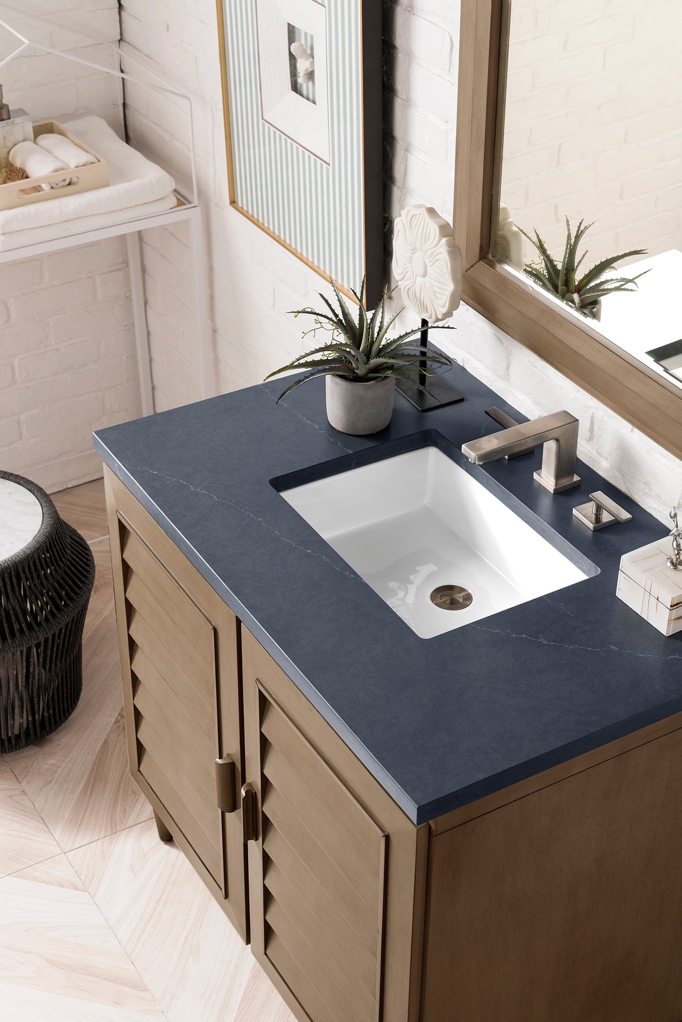 
                  
                    Portland 36" Single Bathroom Vanity Single Bathroom Vanity James Martin Vanities Charcoal Soapstone Silestone 
                  
                