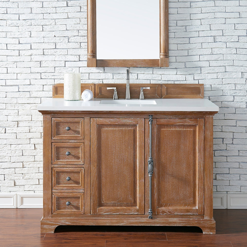 Providence 48" Single Bathroom Vanity in Driftwood Single Bathroom Vanity James Martin Vanities 