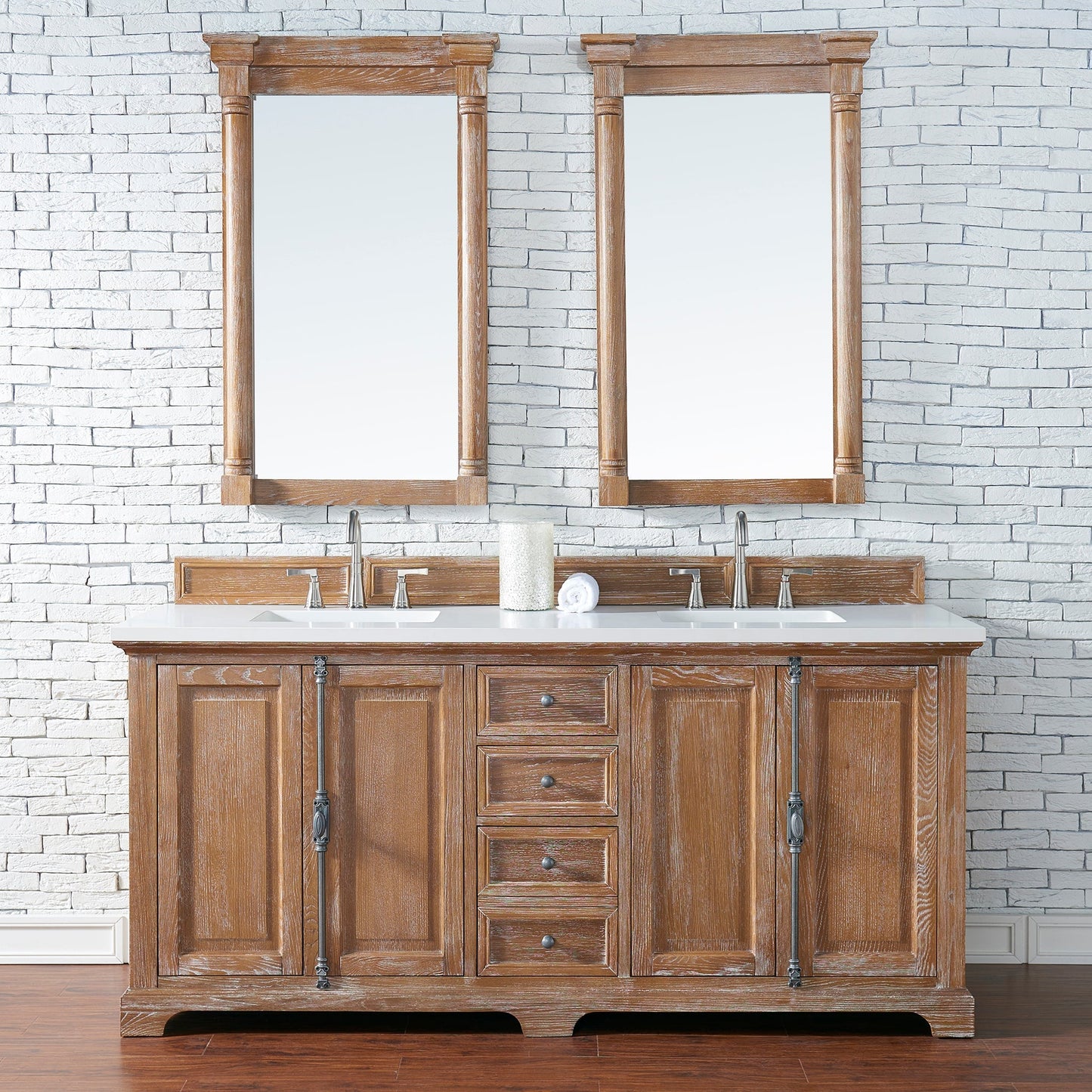 Providence 72" Double Bathroom Vanity Double bathroom Vanity James Martin Vanities Select Your Top 