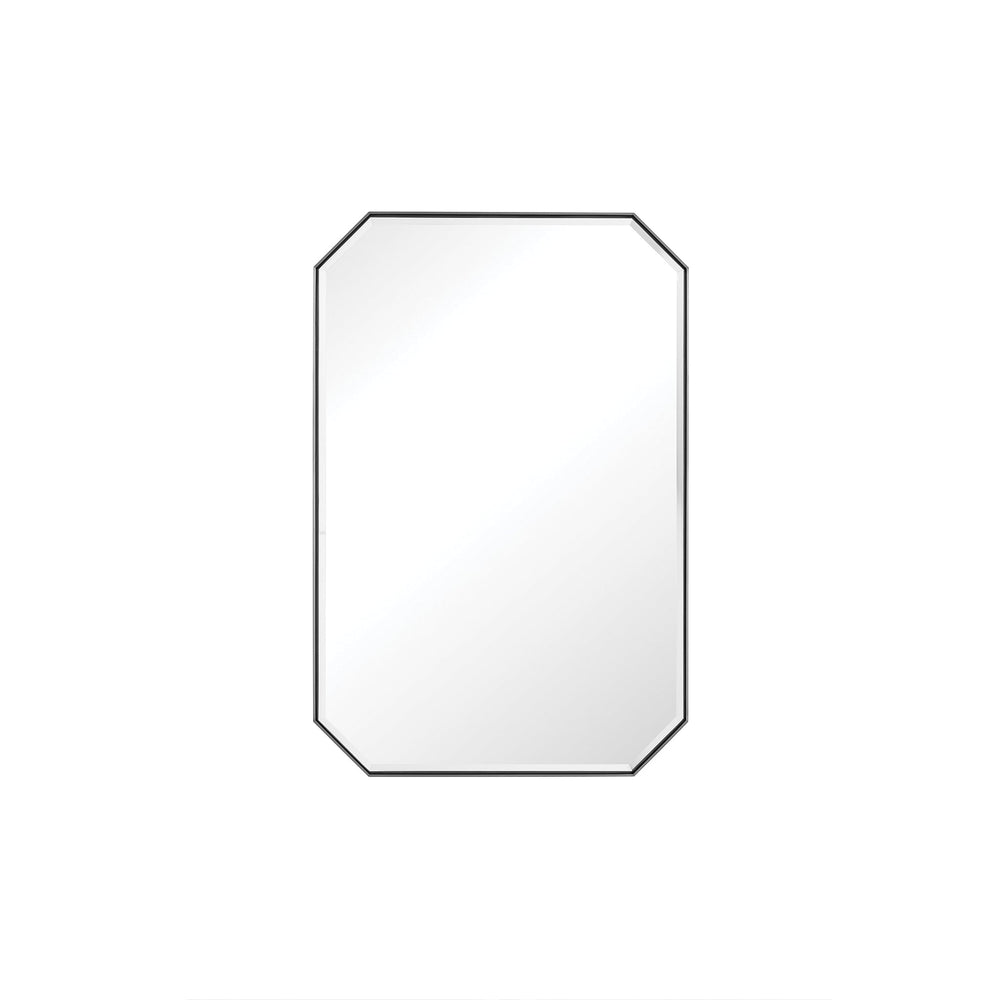 Rohe 24" Octagonal Mirror in Satin Nickel Mirror James Martin Vanities 