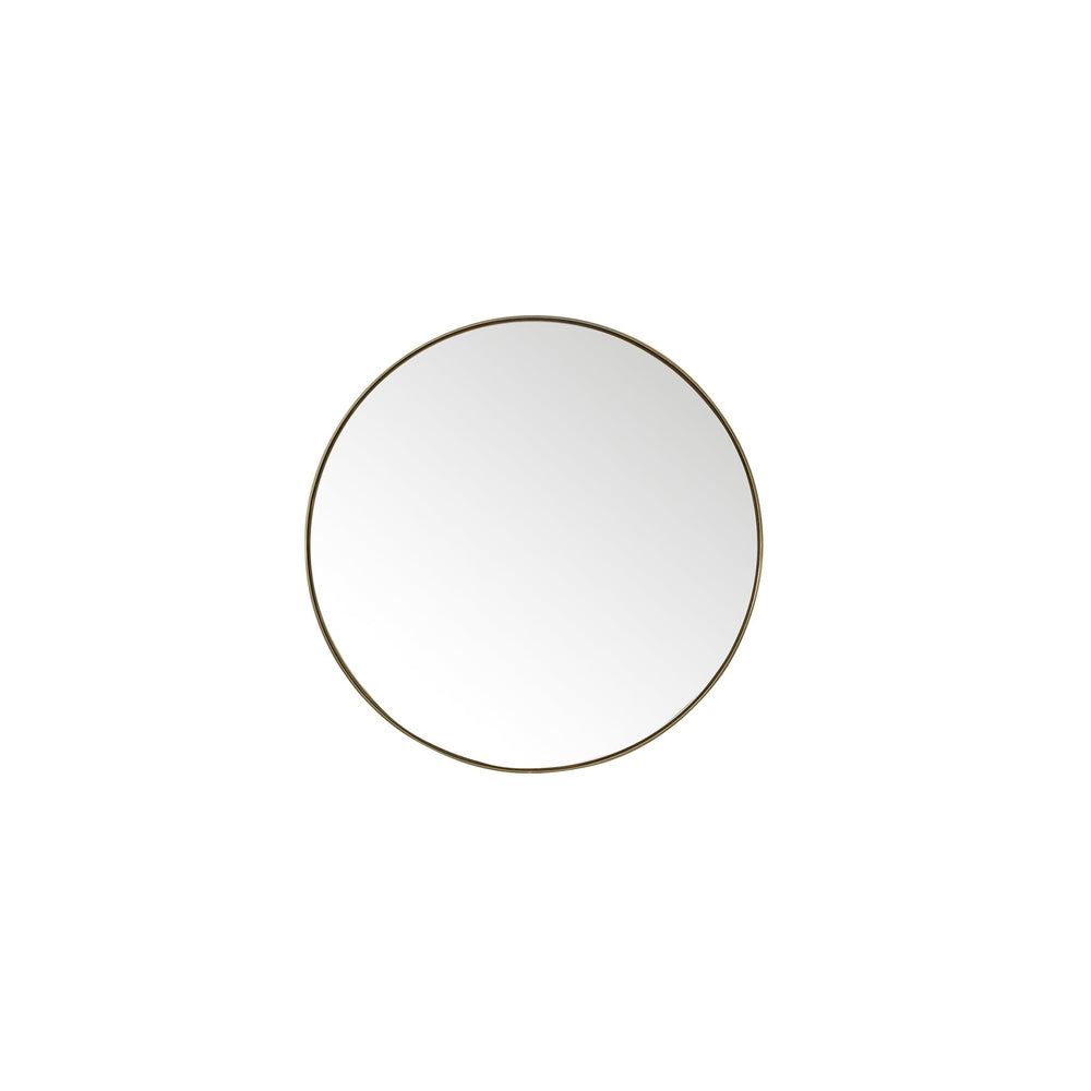 
                  
                    Rohe 30" Round Mirror in Champagne Brass Mirror James Martin Vanities 
                  
                