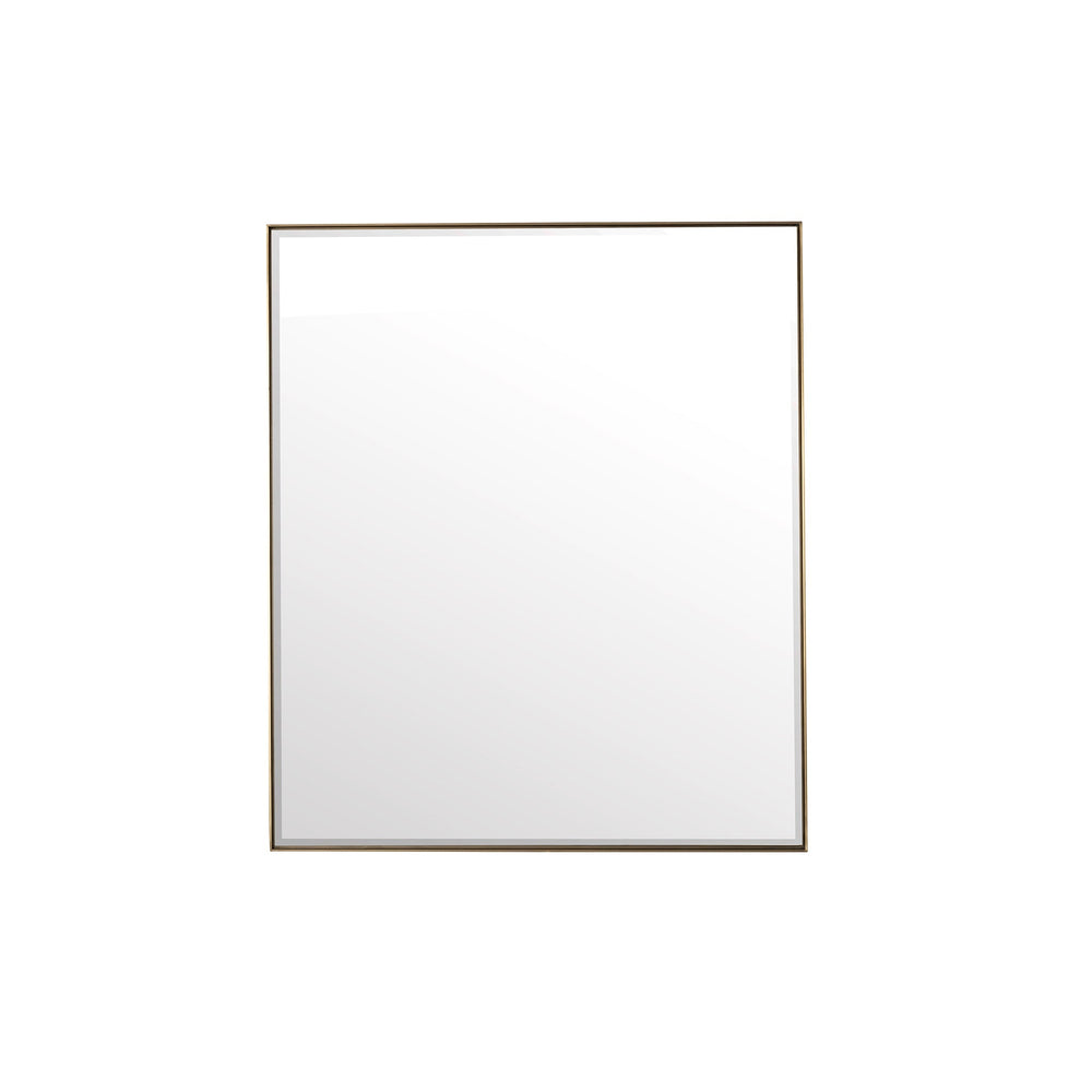 
                  
                    Rohe 36" Rectangular Mirror in Champagne Brass Mirror James Martin Vanities 
                  
                