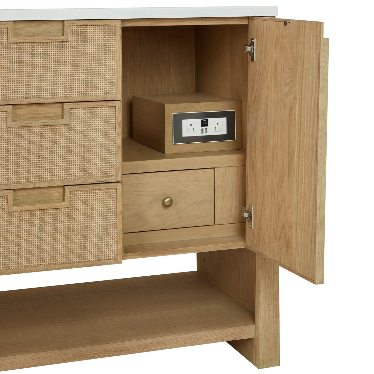 
                  
                    Solene 48" Single Vanity in Seaside Oak Single Bathroom Vanity James Martin Vanities 
                  
                