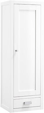 
                  
                    Addison 12" Petitie Tower Hutch - Right, Glossy White Linen Cabinet James Martin Vanities 
                  
                