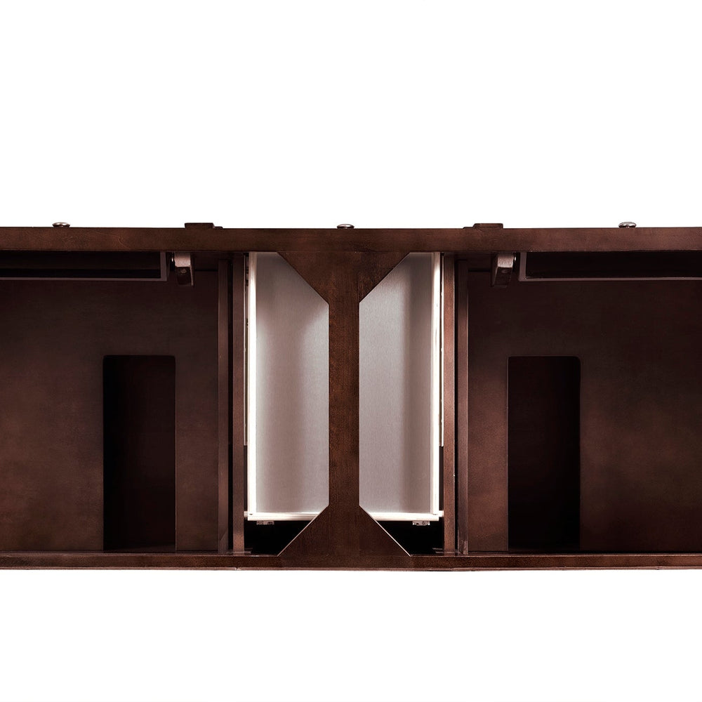 
                  
                    Brittany 60" Double Bathroom Vanity in Burnished Mahogany Double bathroom Vanity James Martin Vanities 
                  
                