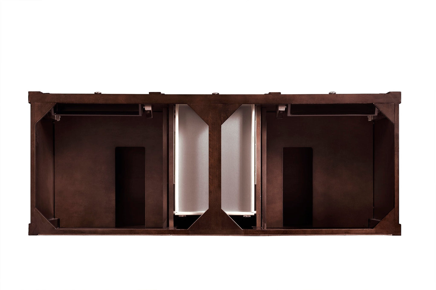 
                  
                    Brittany 60" Double Bathroom Vanity in Burnished Mahogany Double bathroom Vanity James Martin Vanities 
                  
                