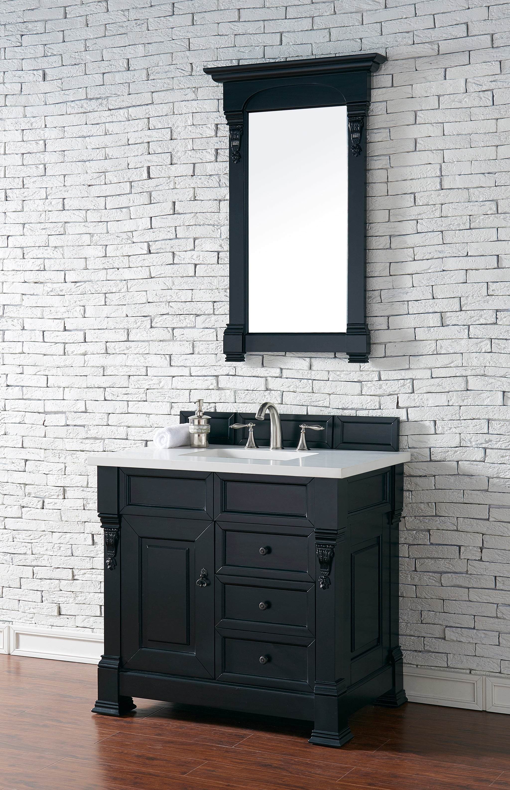 Bella 60-inch Single Vanity with Quartz Top