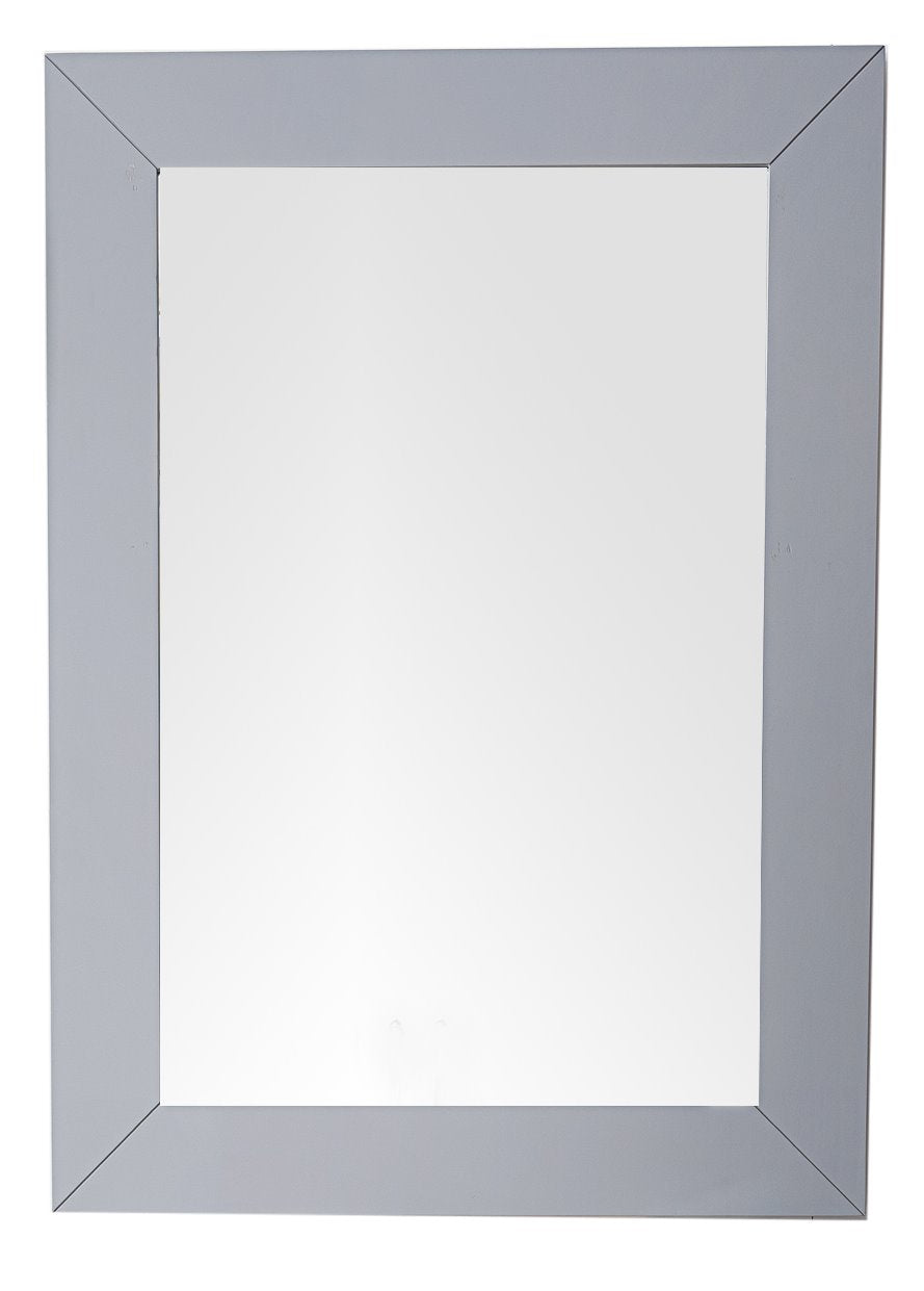 Weston 29" Rectangular Mirror, Silver Gray Mirror James Martin Vanities 